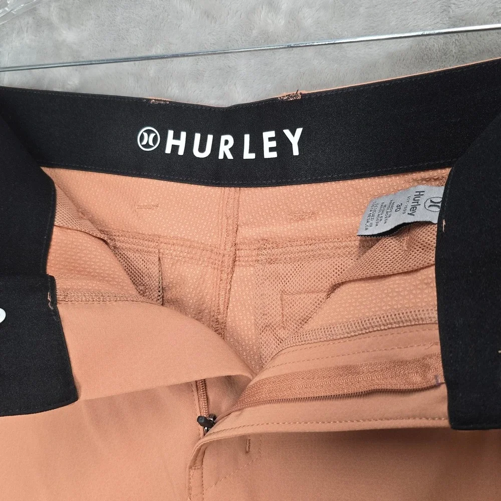 Hurley Mens Phantom Hybrid Walk‎ Shorts Sz 30 Surf Skate Gorpcore Coastal Salmon